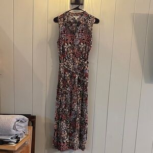 Croft & Barrow Floral Sleeveless Dress with pockets Size S